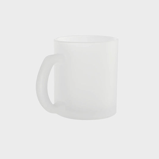 White Frosted Mug