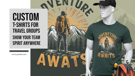 Custom T-Shirts for Travel Groups: Show Your Team Spirit Anywhere