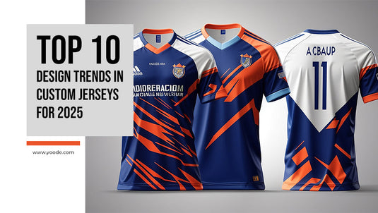 Top 10 Design Trends in Custom Jerseys for 2025