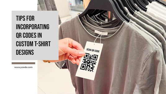 Tips for Incorporating QR Codes in Custom T-Shirt Designs