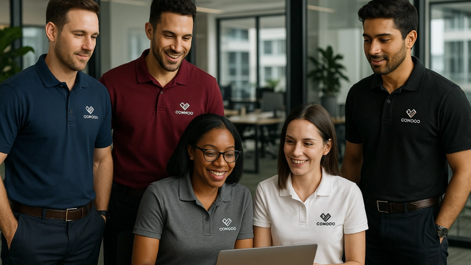 Corporate Uniforms Made Easy with Custom Embroidered Polo Shirts