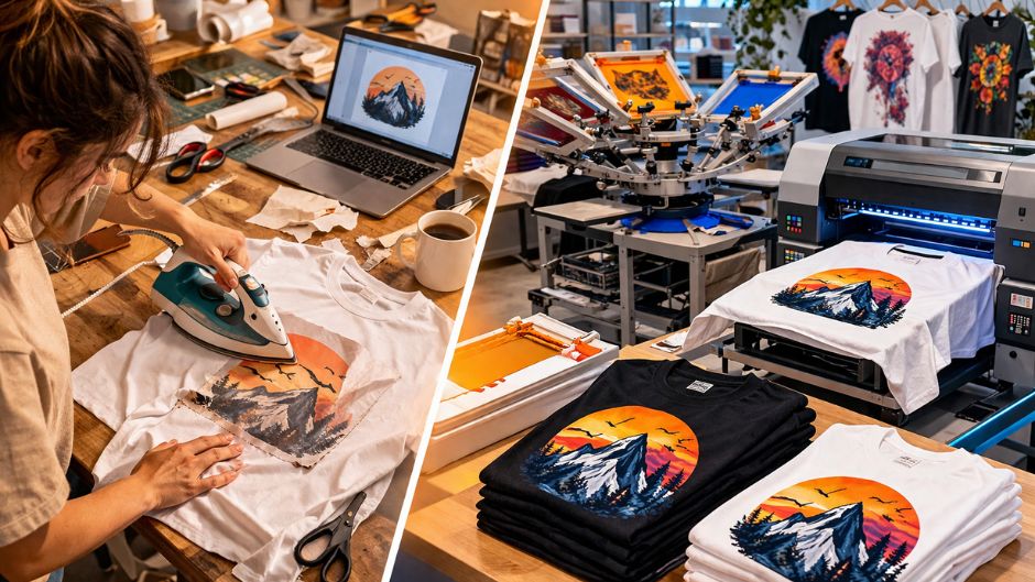 DIY vs Professional Custom T-Shirt Printing – What Should You Choose?