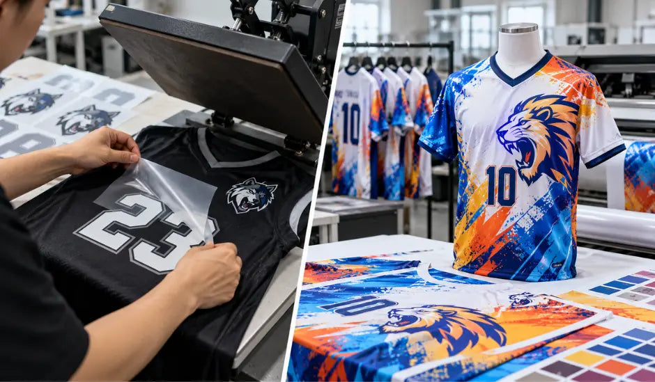 DTF Printing vs Sublimation: Which Is Better for Sports Jerseys?