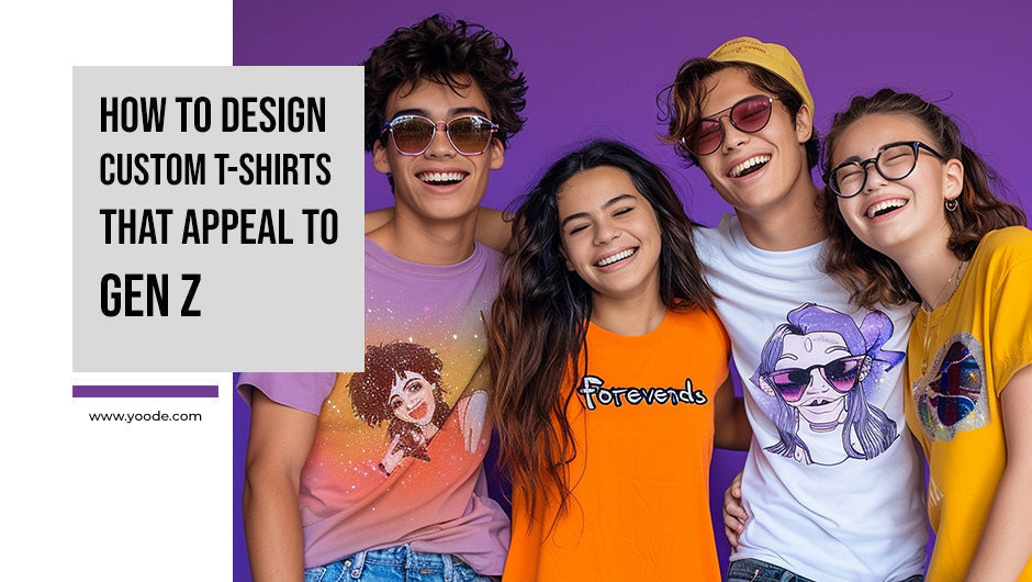 How to Design Custom T-Shirts That Appeal to Gen Z