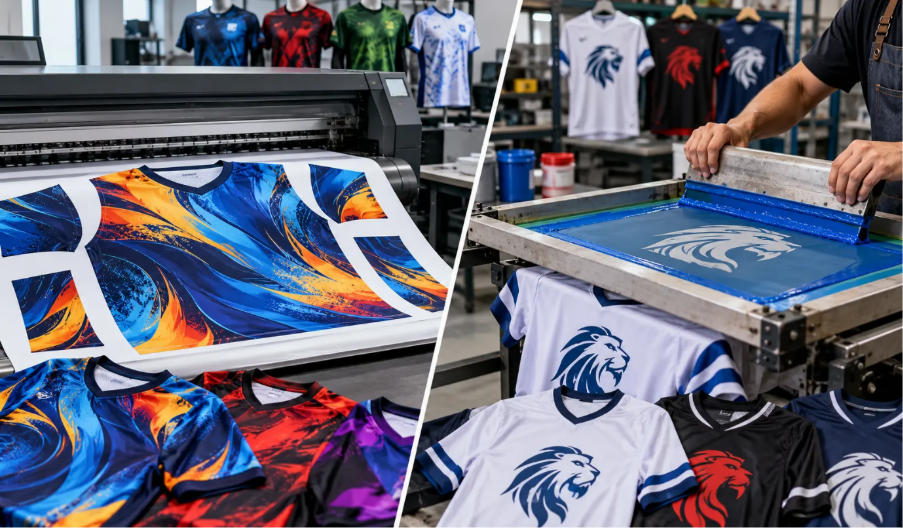 Sublimation vs Screen Printing: Which Is Better for Sports Jerseys