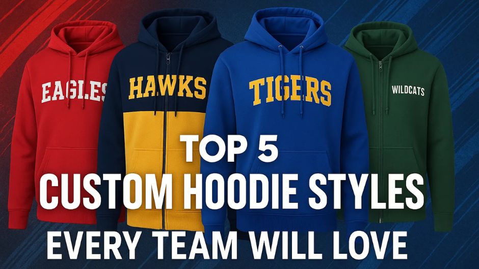 Top 5 Custom Hoodie Styles Every Team Will Love