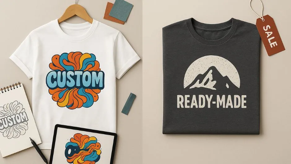 Custom vs. Ready-Made: Choosing the Right Graphic Printed T-Shirt