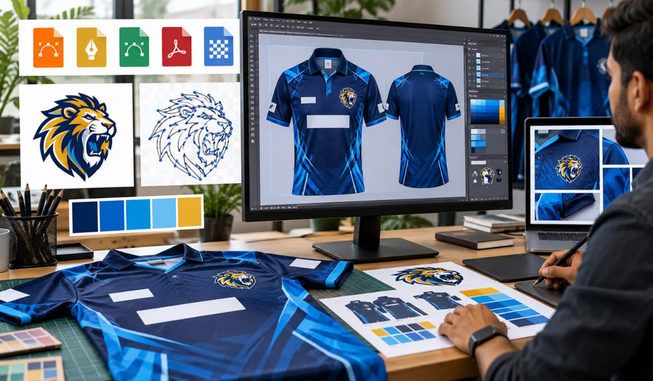 Which Logo File Should You Use for Cricket Jersey Printing