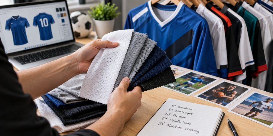 How Do You Choose the Right Fabric for a Sports Jersey