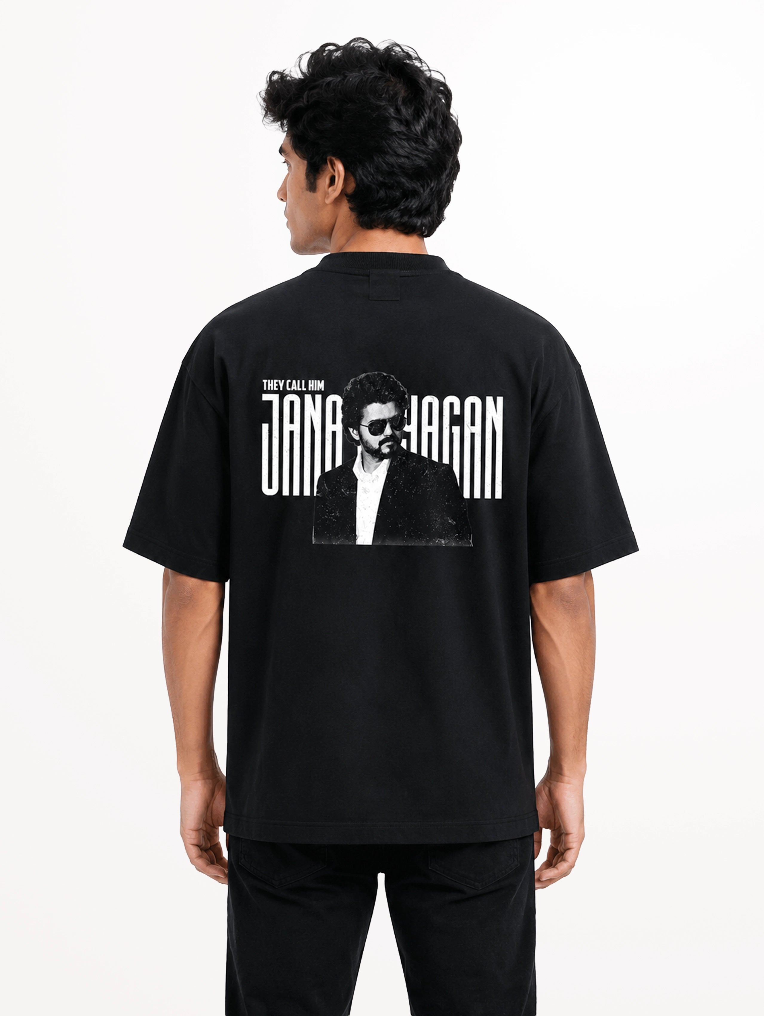 Men's Thalapathy Icon T-Shirt – Black