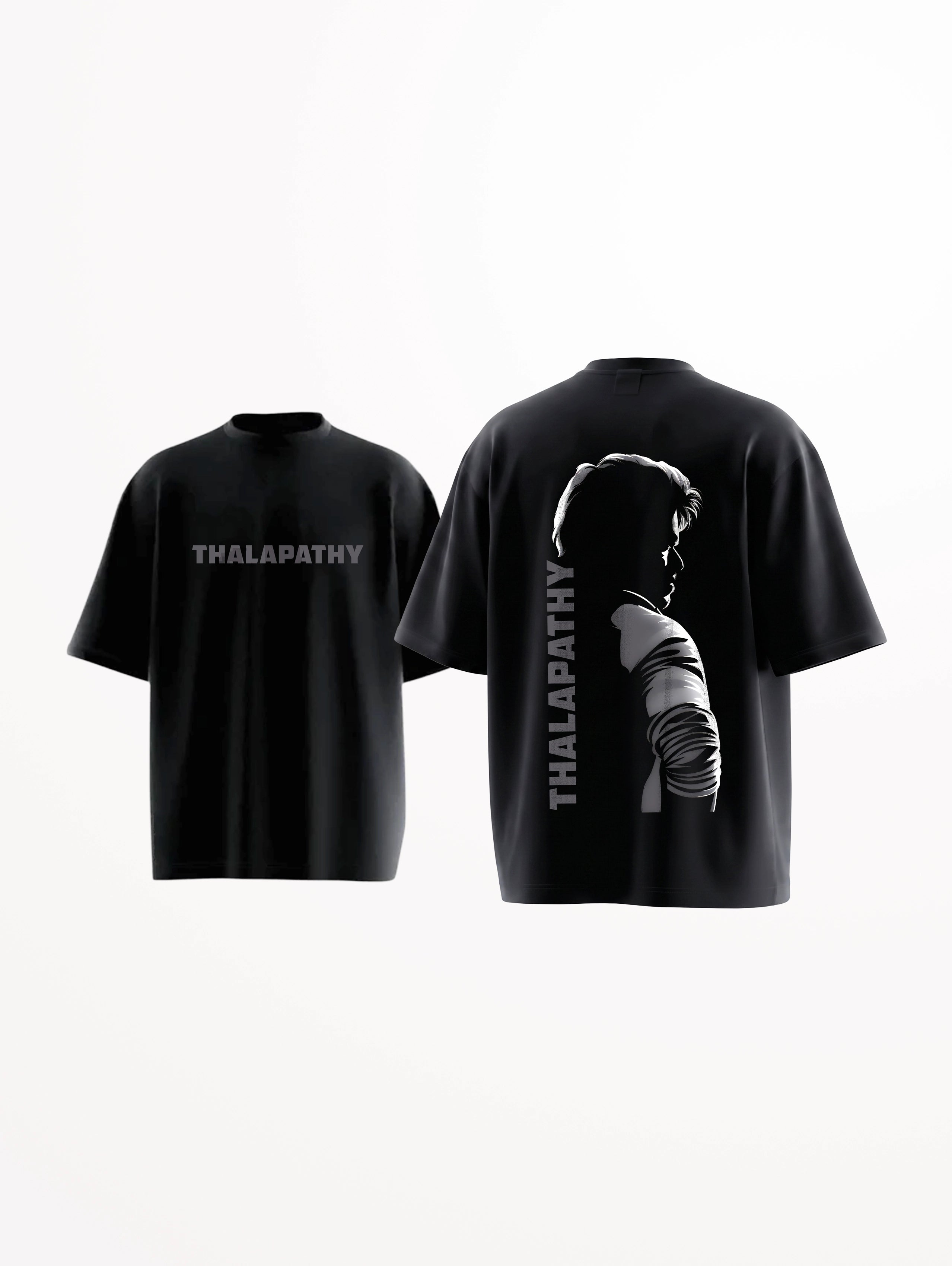 Men's Thalapathy Shadow T-Shirt – Black