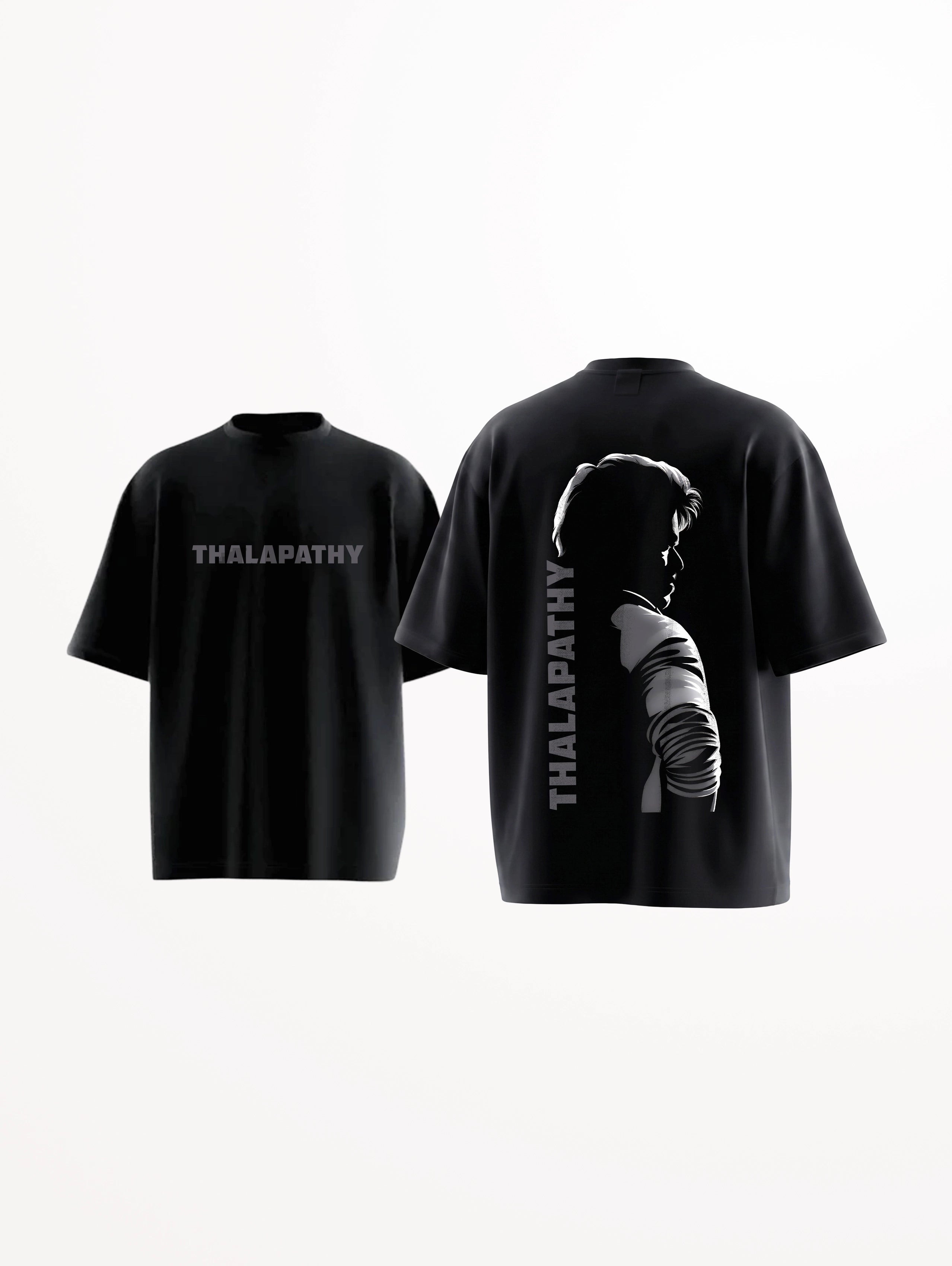 Men's Thalapathy Shadow T-Shirt – Black
