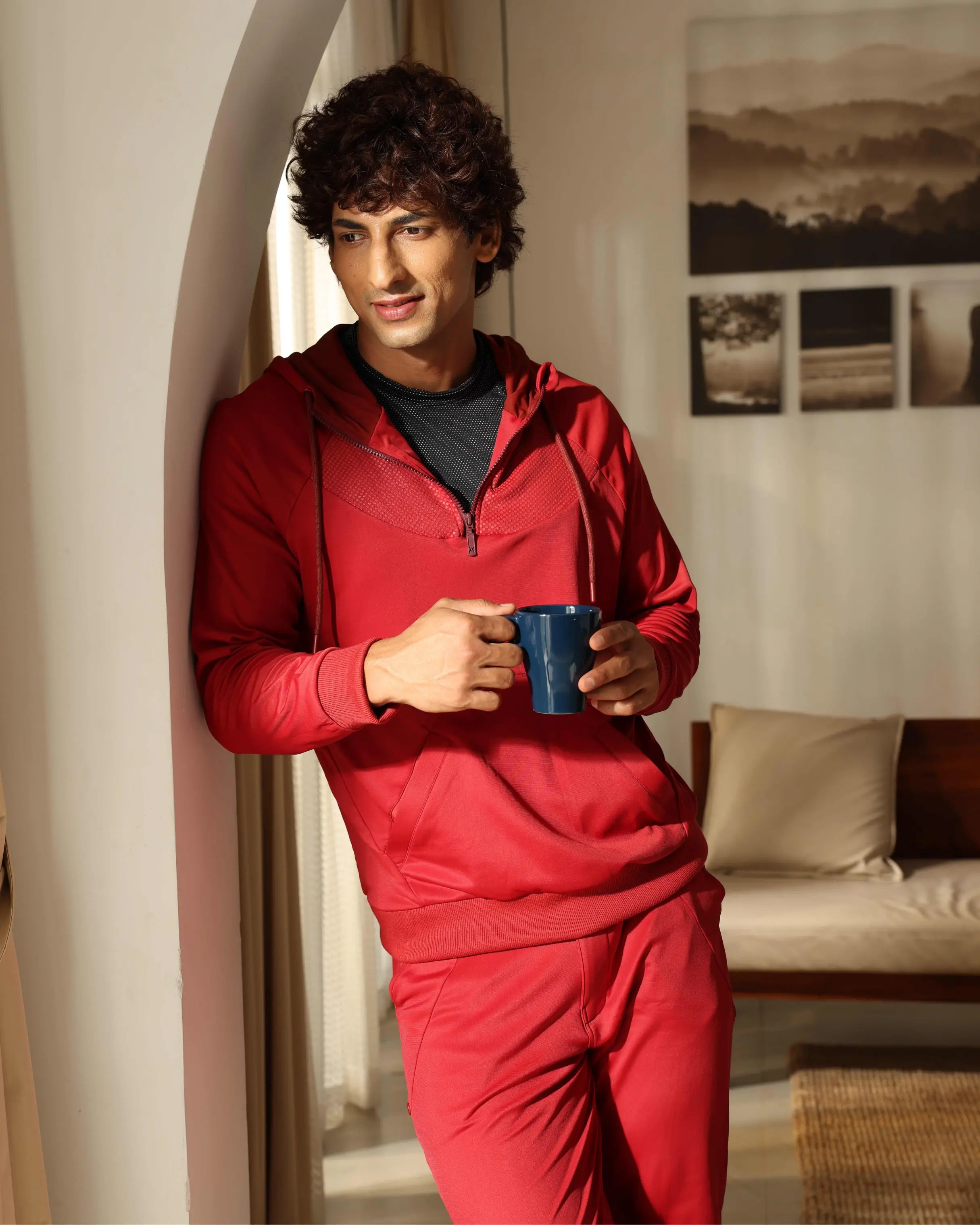 Flex Terrain Hood Maroon