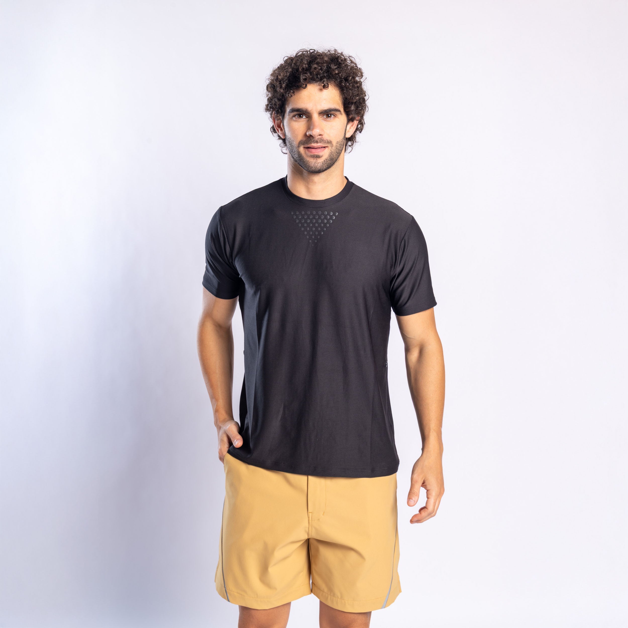 Xalt Life Aerodynamic Pulse Tee Black CREW NECK