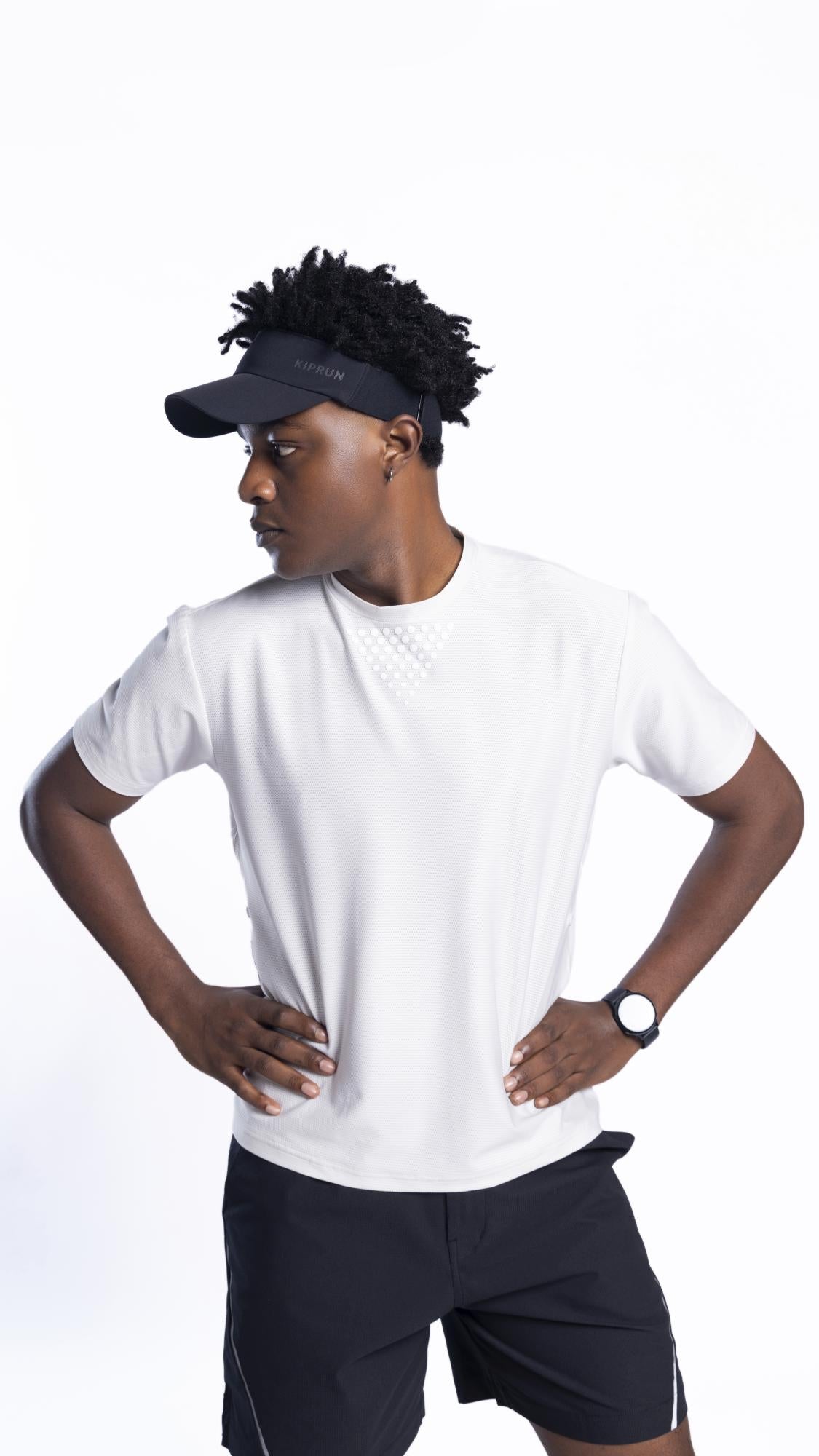 Xalt Life Aerodynamic Pulse Tee Pearl White CREW NECK