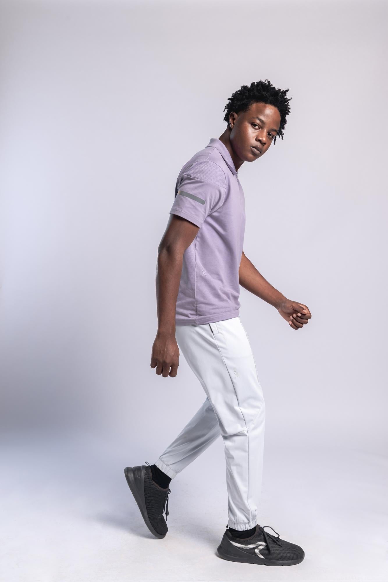 Xalt Life Axiom Polo – men’s Tri-Flex Knit polo T-shirt for athleisure and travel