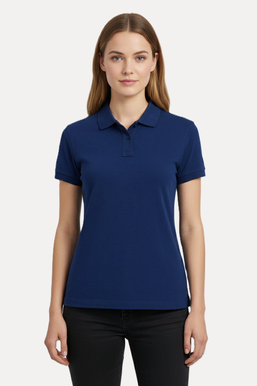 Women Solid Polo