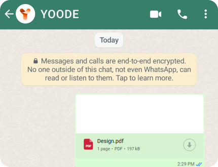 Send Your Design
