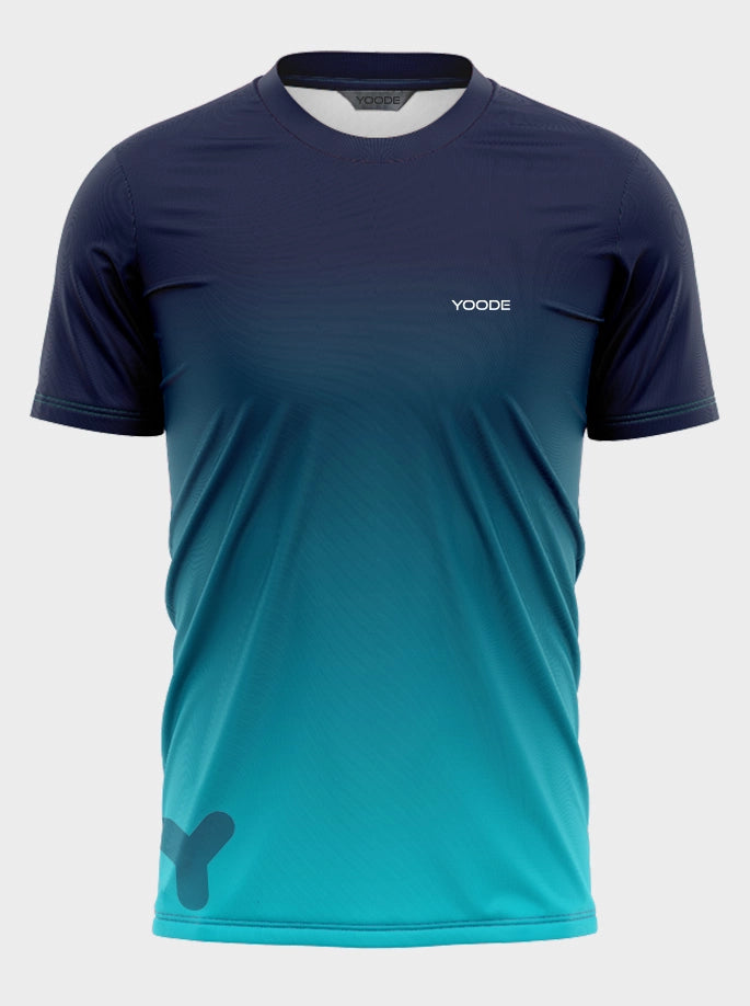 Aqua Blue Sports Jersey