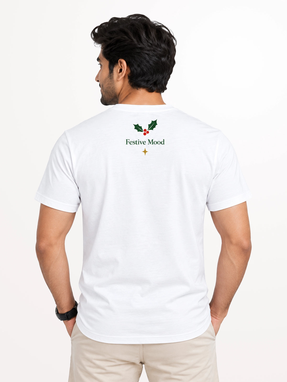 Classic Holly Christmas T-Shirt