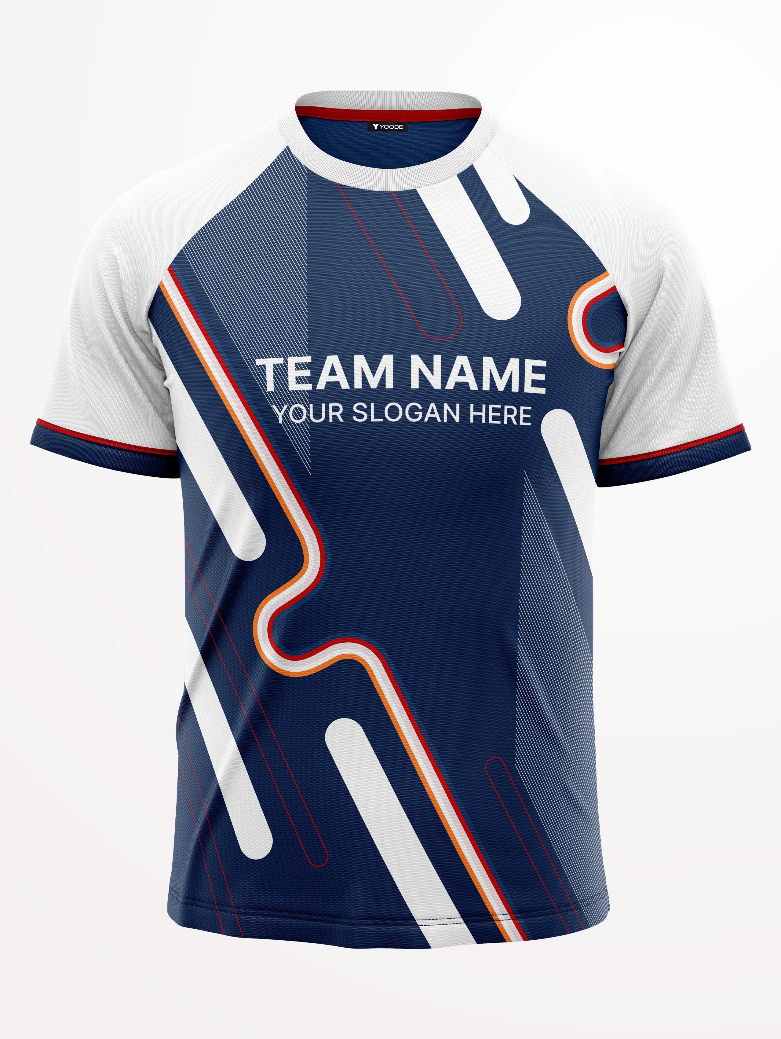 Crew Neck Raglan Half Sleeve Jersey