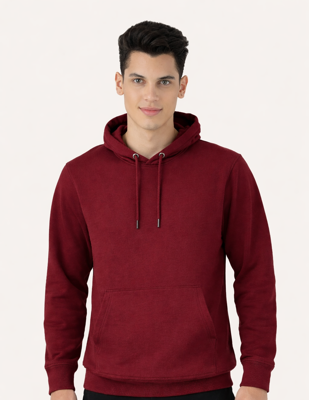 Custom Men’s Classic Pullover Hoodie - Maroon