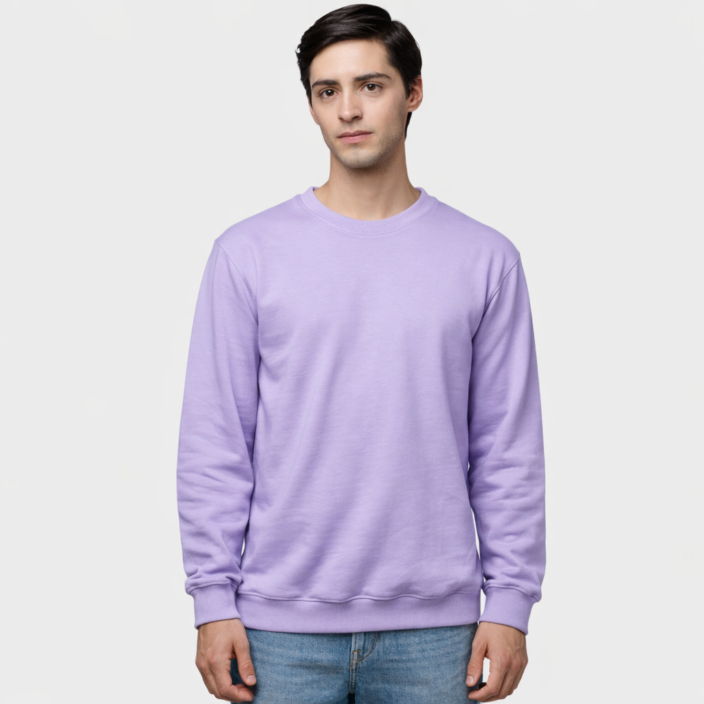 Custom Men’s Classic Sweatshirt - Lavender