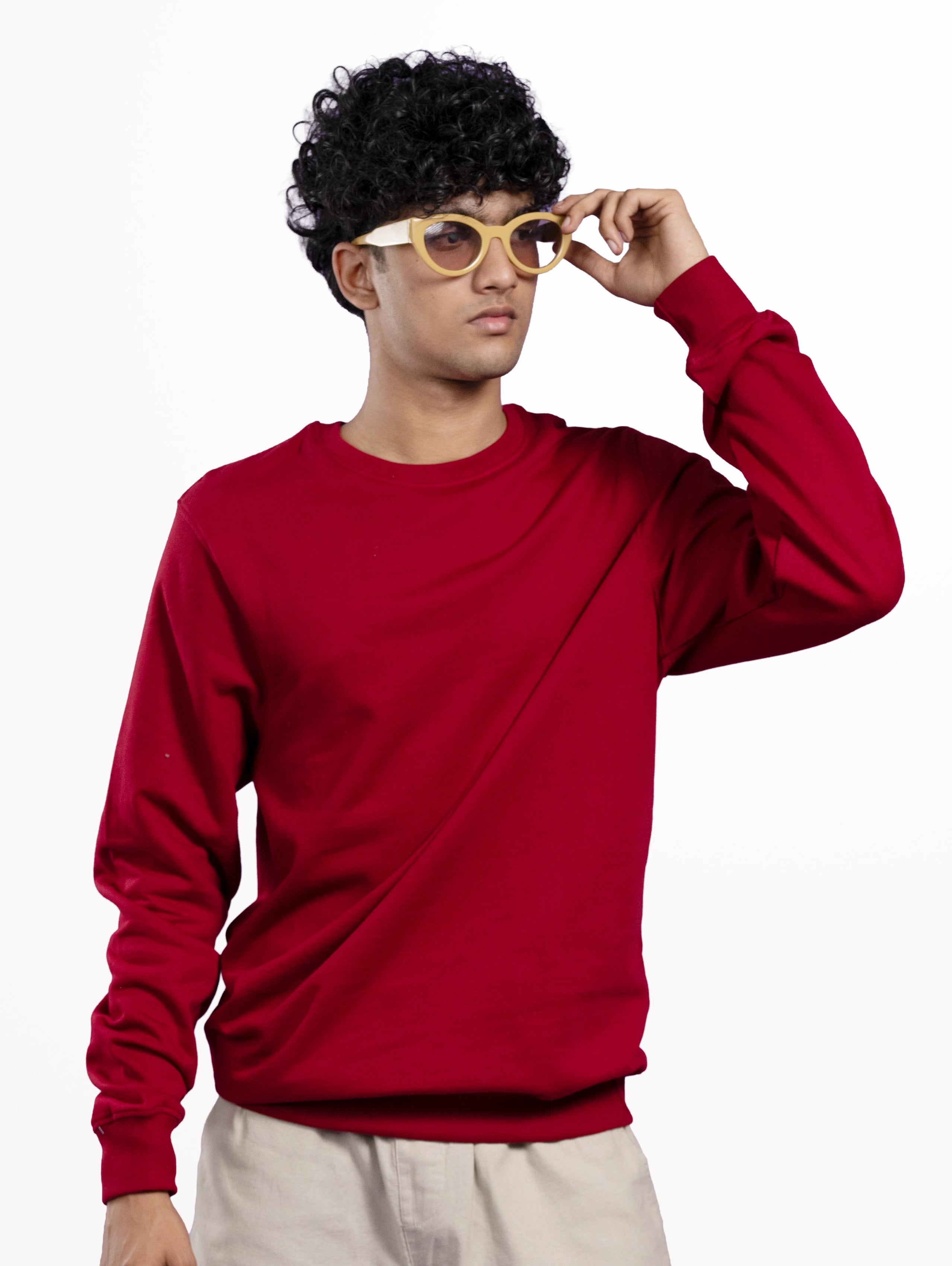Custom Men’s Classic Sweatshirt - Maroon