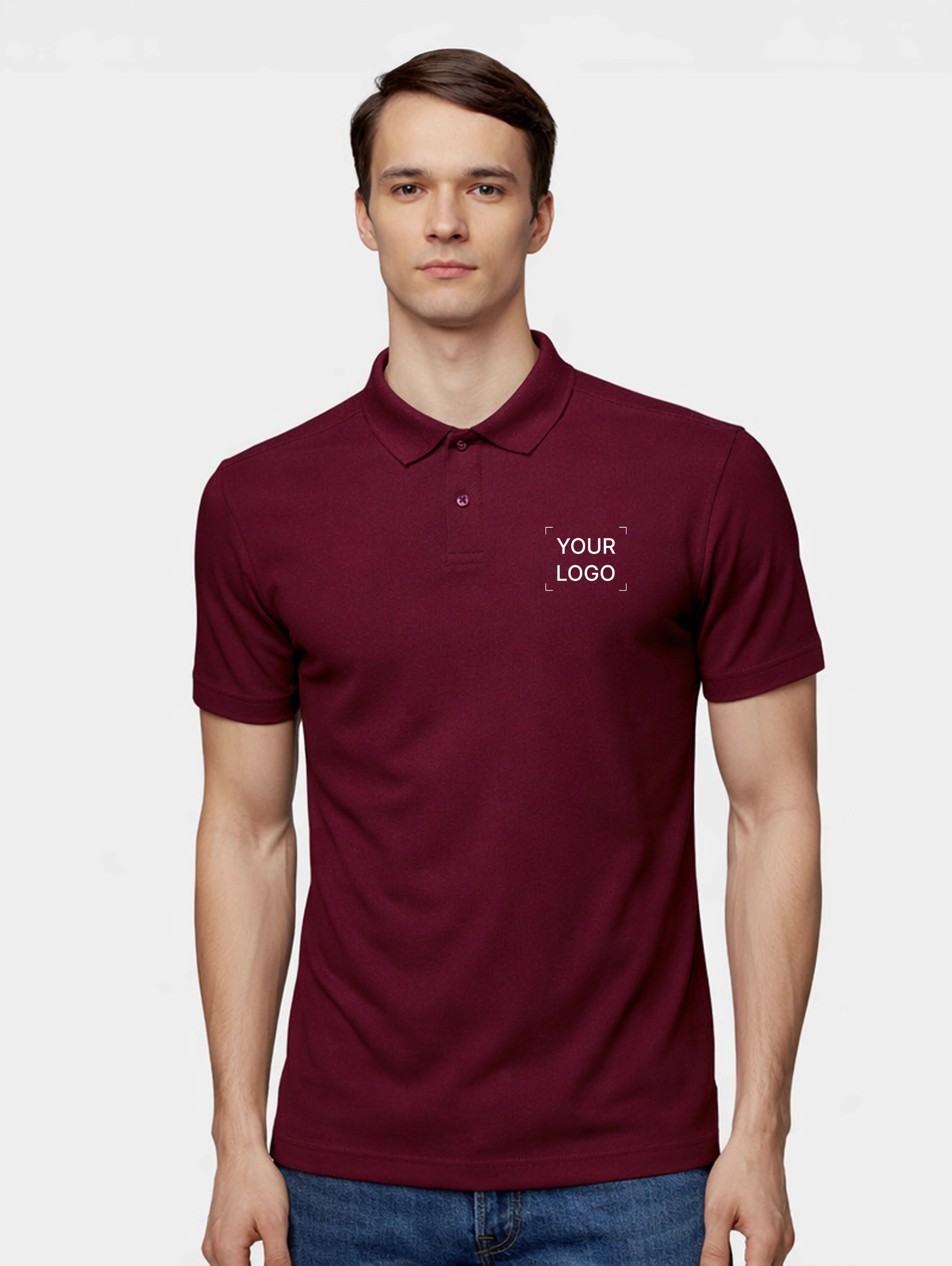 Men's Performance Polo - French Wine