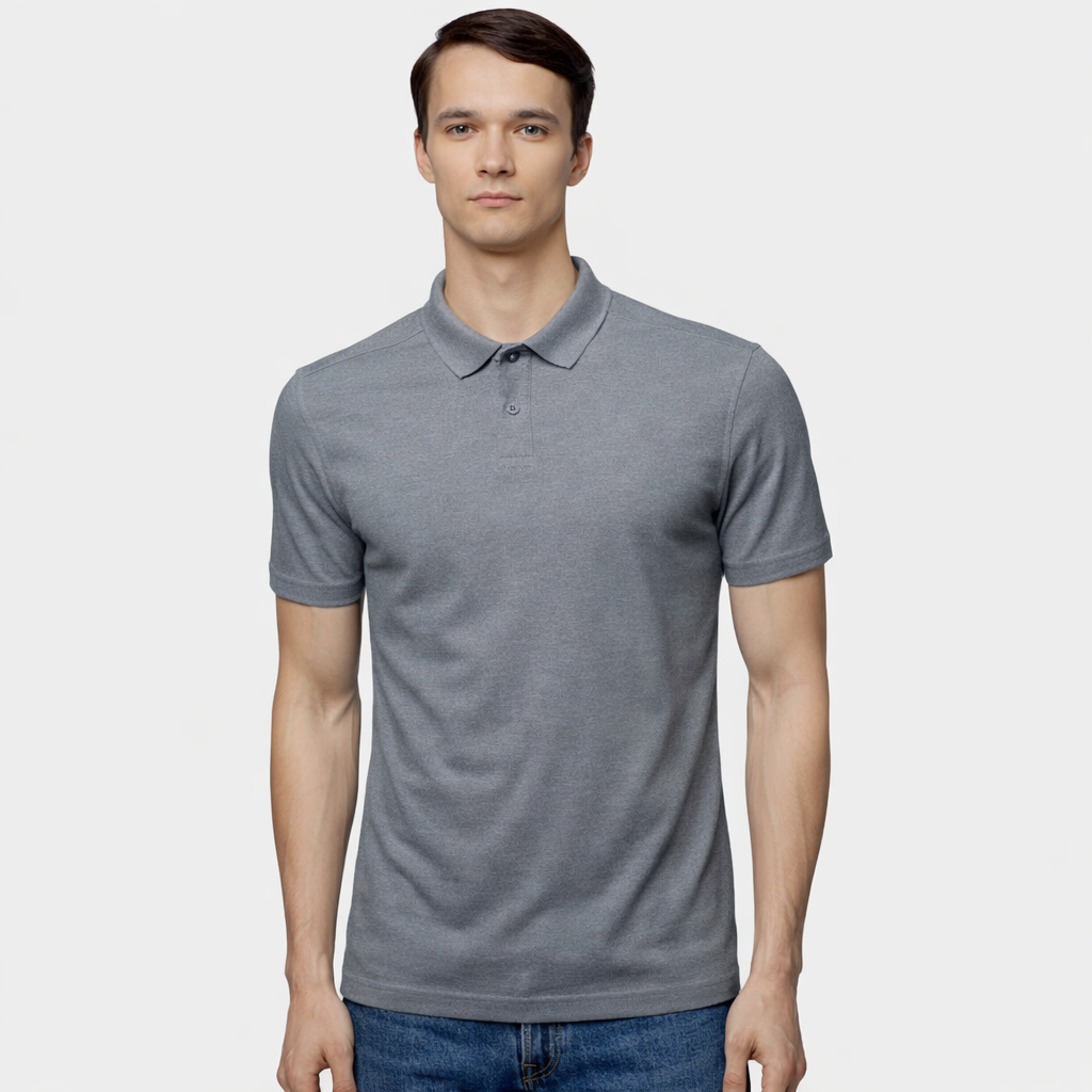 Custom Men’s Performance Polo - Grey