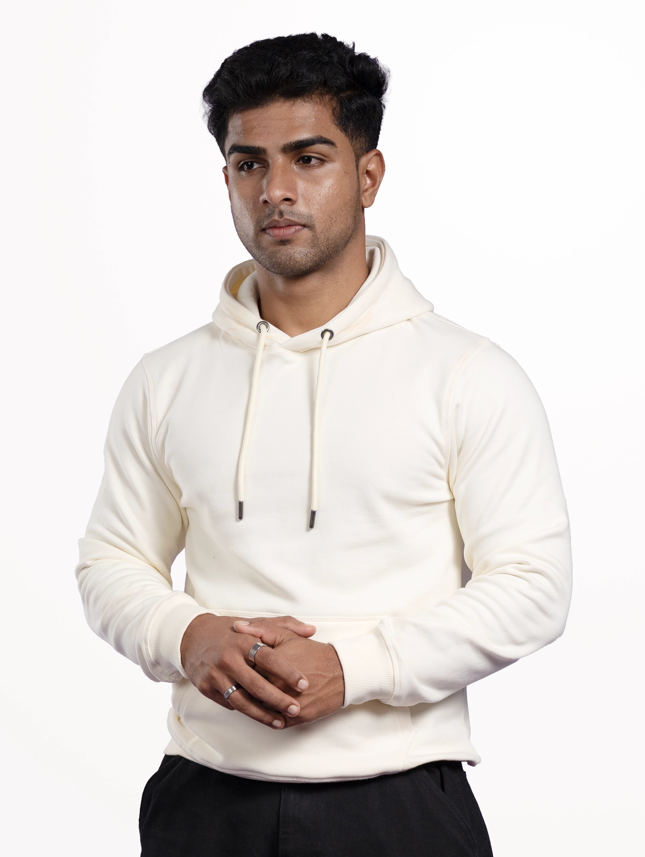 Custom Men’s Premium Pullover Hoodie - Off-White