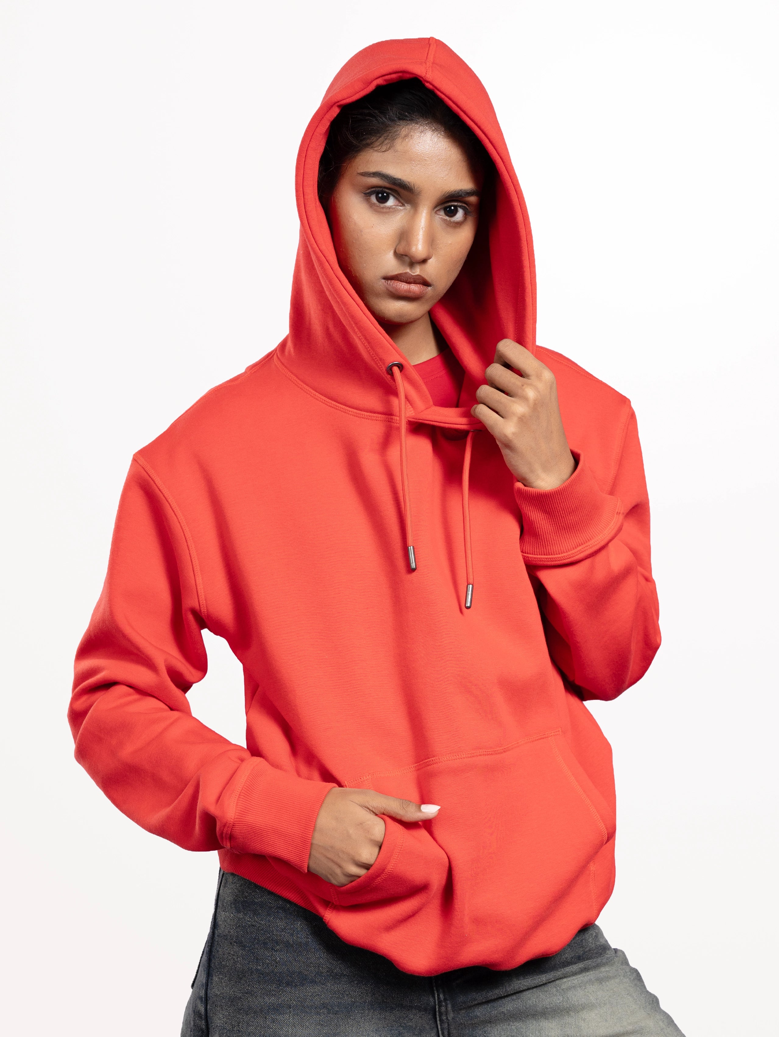 Custom Women's Premium Pullover Hoodie - Red