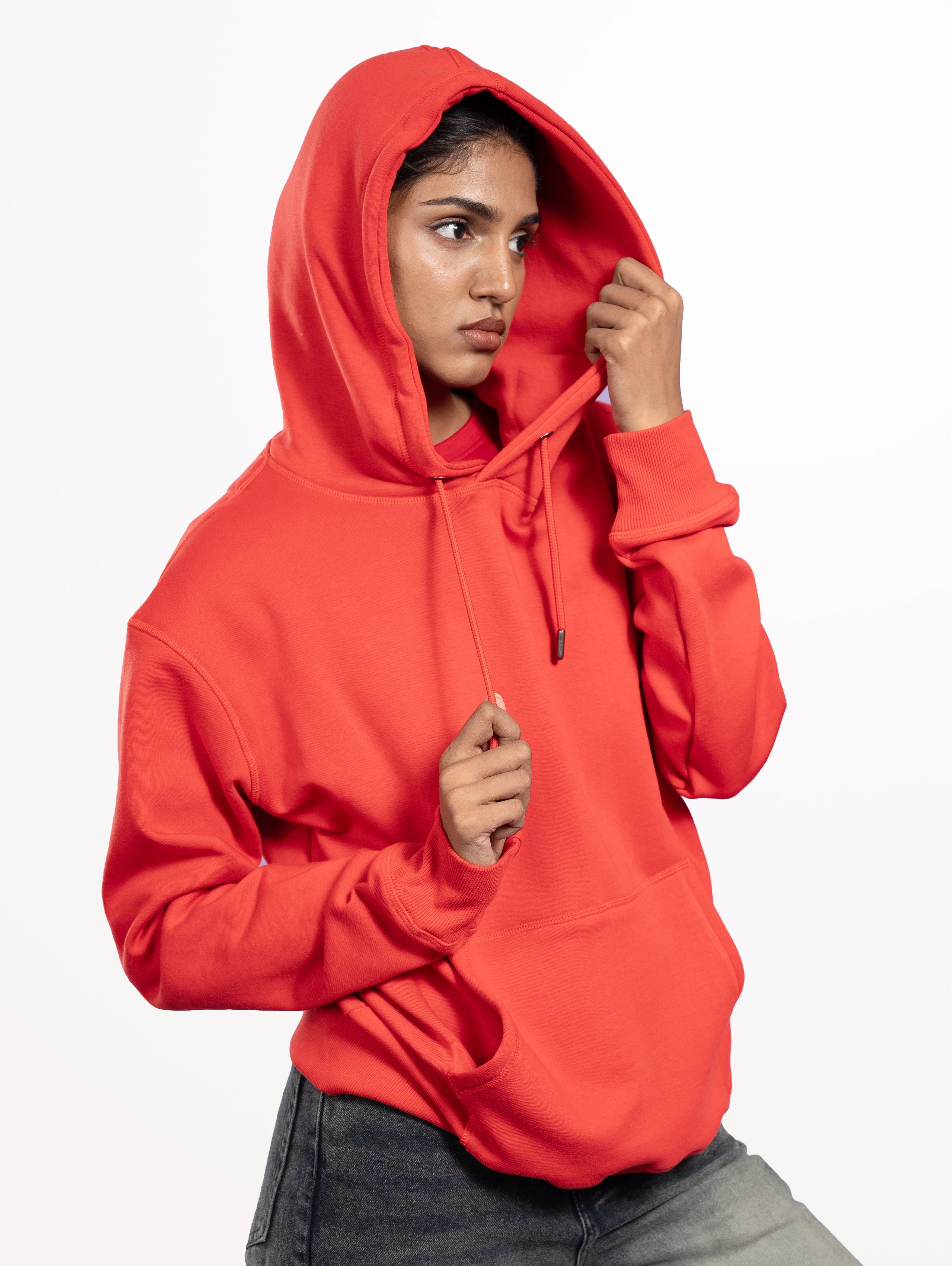 Custom Women's Premium Pullover Hoodie - Red