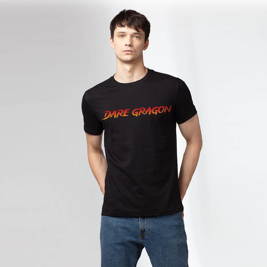 DareDragon Men's Graphic Printed Round Neck T-Shirt