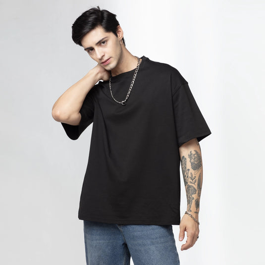 Find Your Fire Graphic Printed Oversized T-Shirt for Men