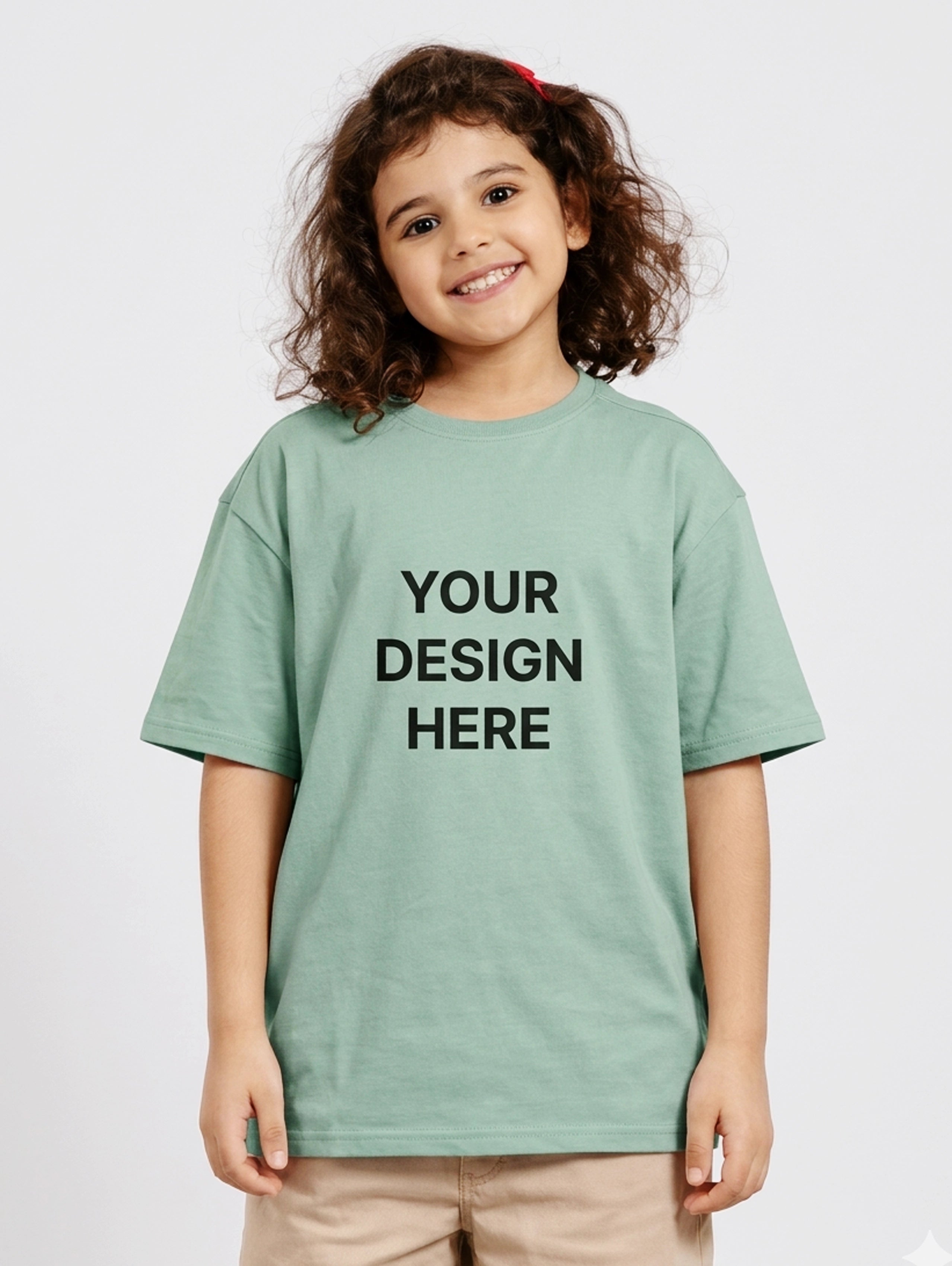 Junior's French Terry Oversized T-Shirt - Pista