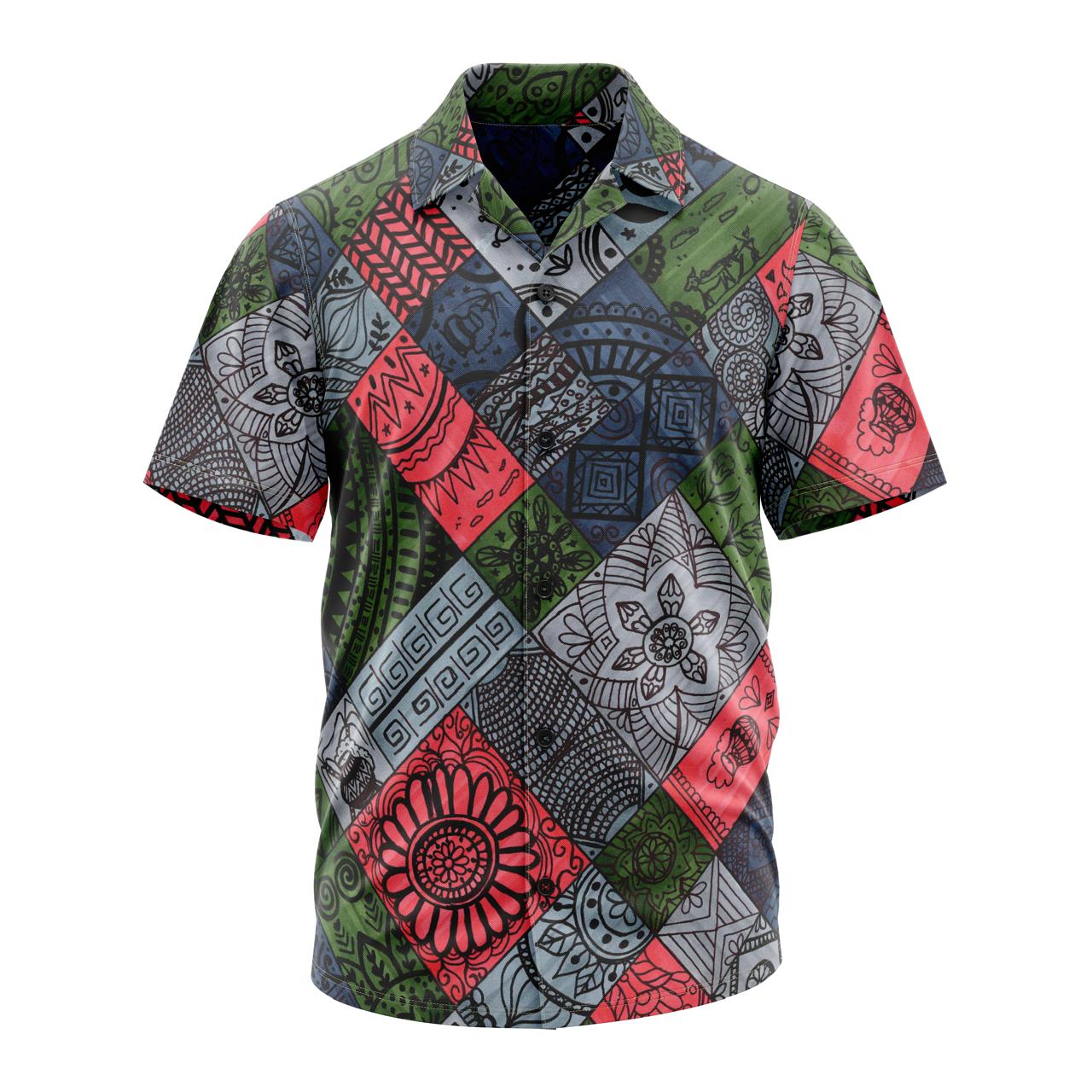 Heritage Folk Pattern Shirt