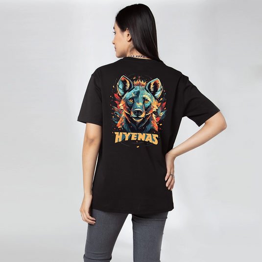Hyenas Ladies Oversized T-Shirt