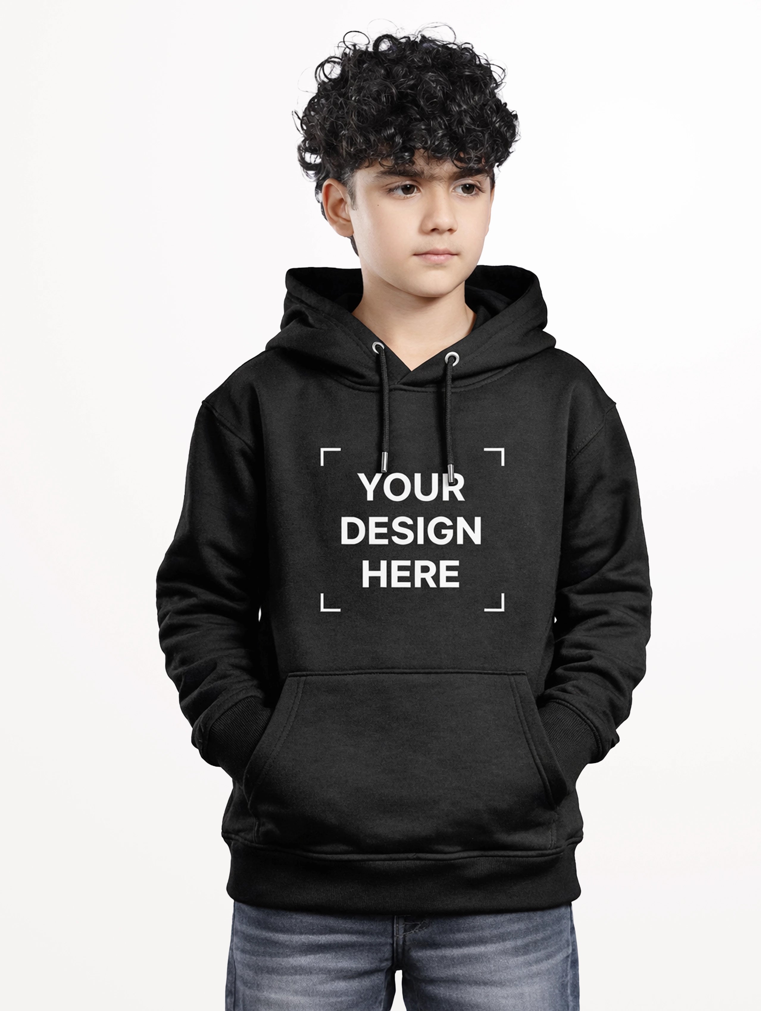 Junior's Blend Pullover Hoodie - Black