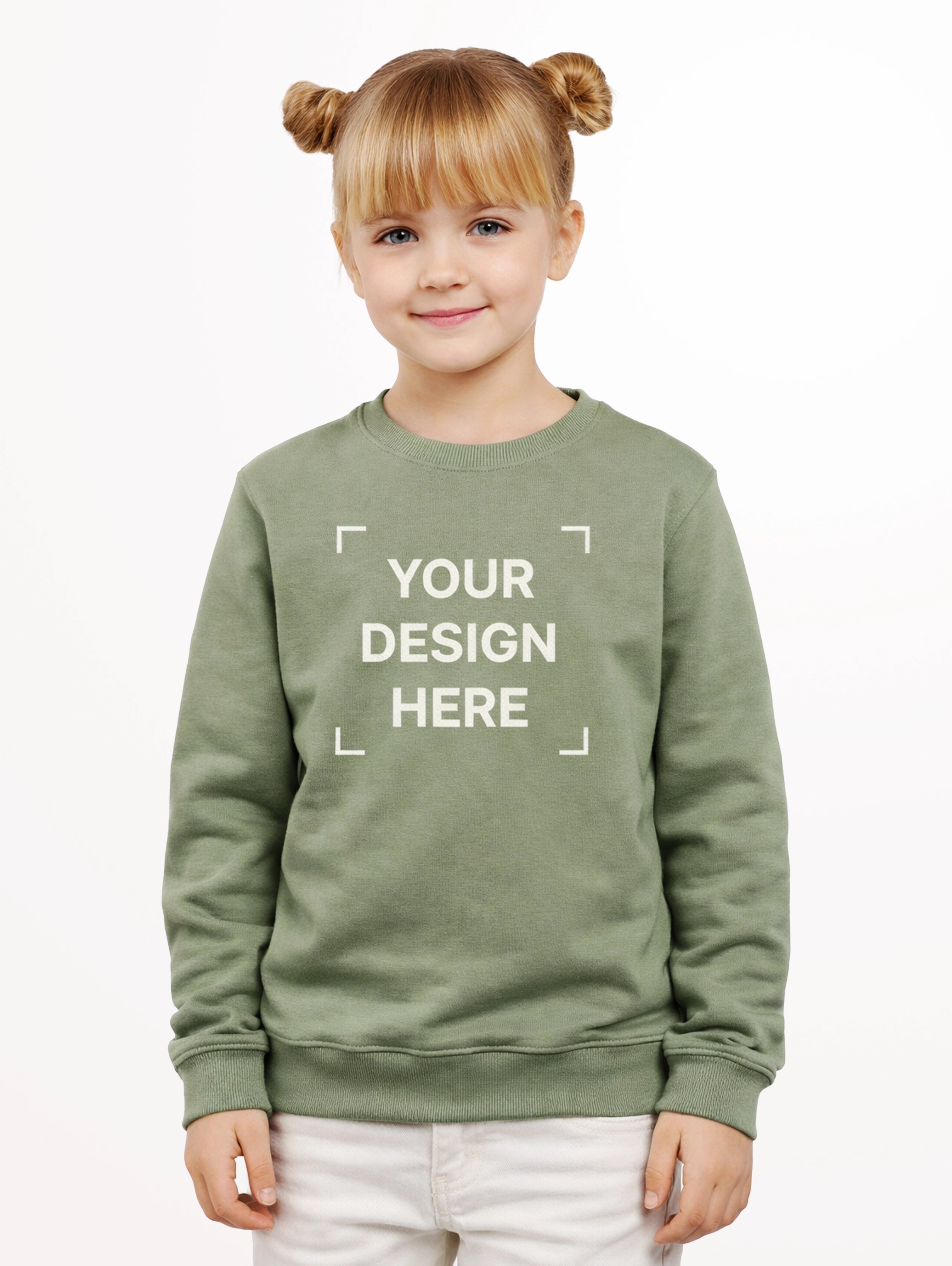 Junior's Blend Sweatshirt - Sage Green
