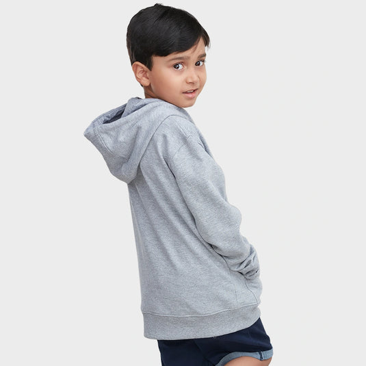 Junior Boys Sturdy Cotton Hoodie – Pullover