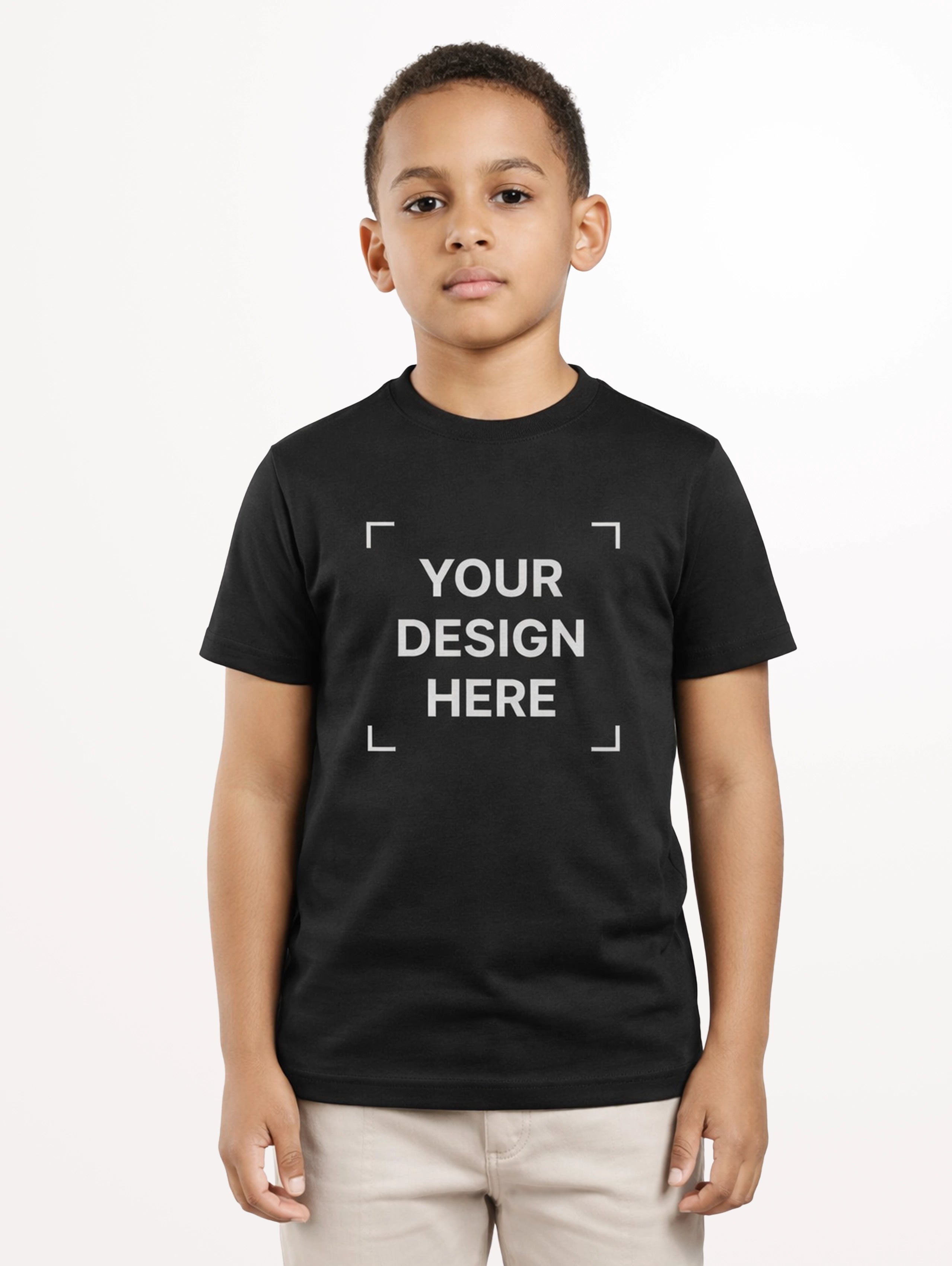 Junior's Core Cotton T-Shirt - Black