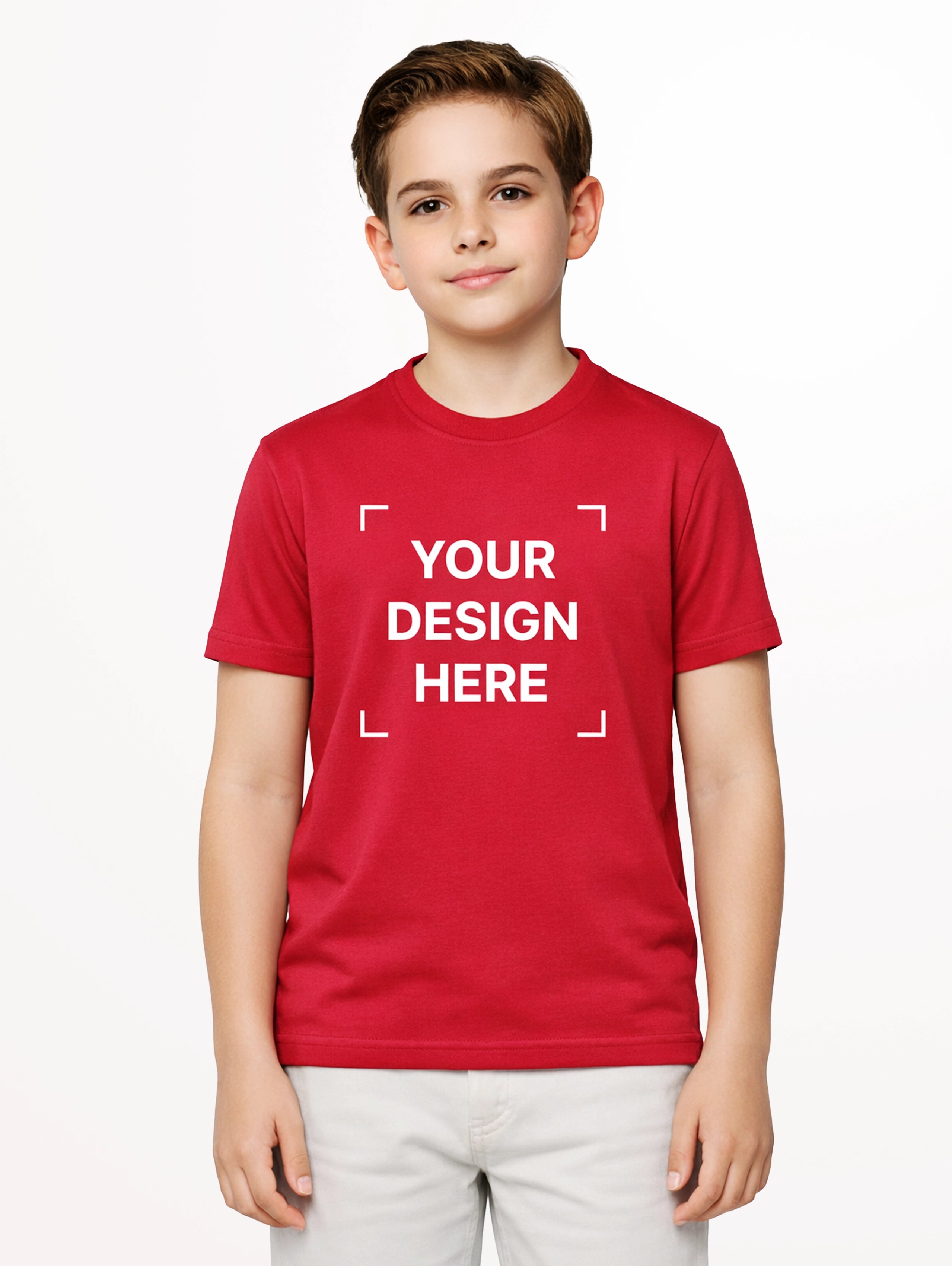 Junior's Core Cotton T-Shirt - Maroon