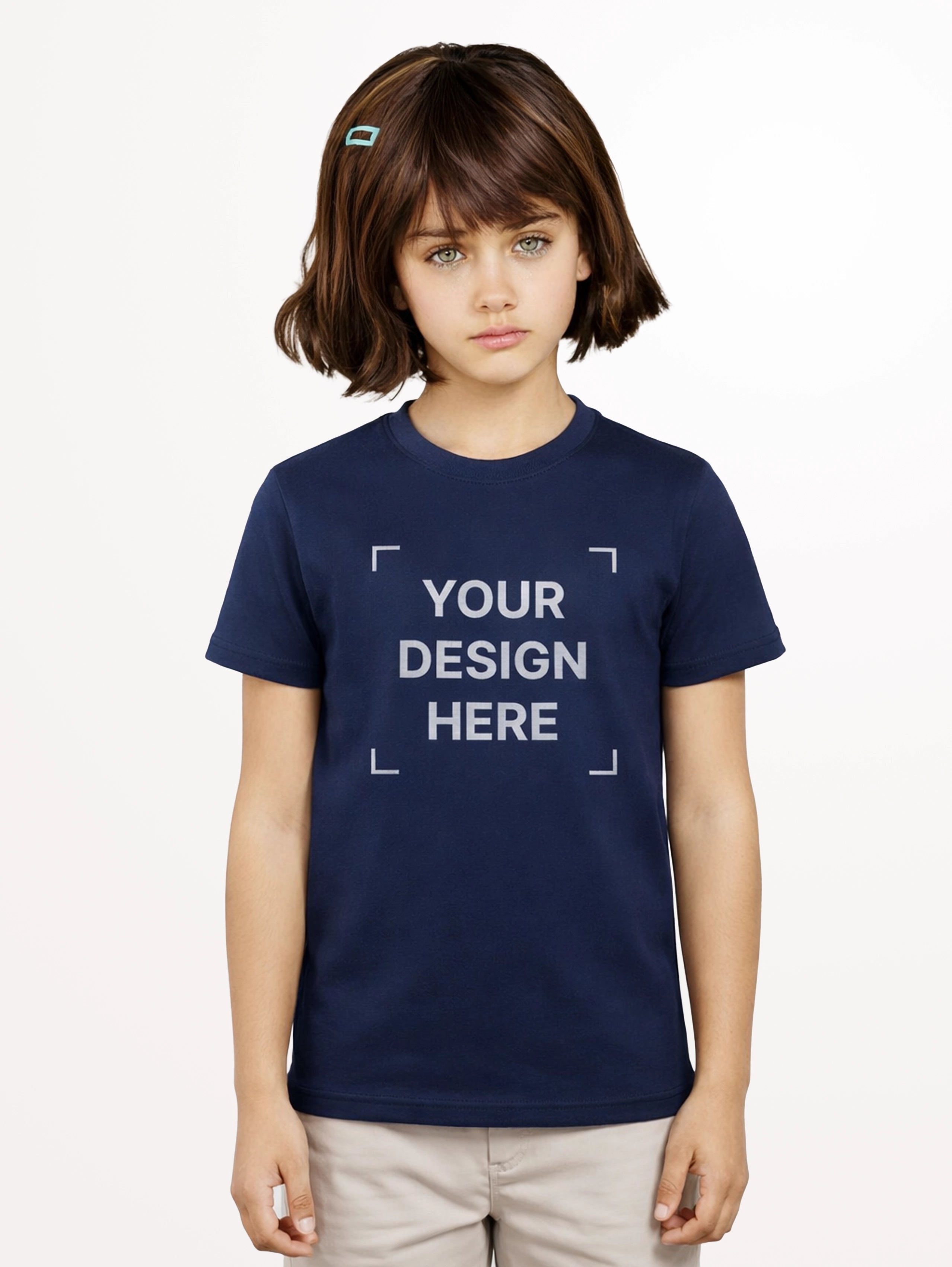 Junior's Core Cotton T-Shirt - Navy