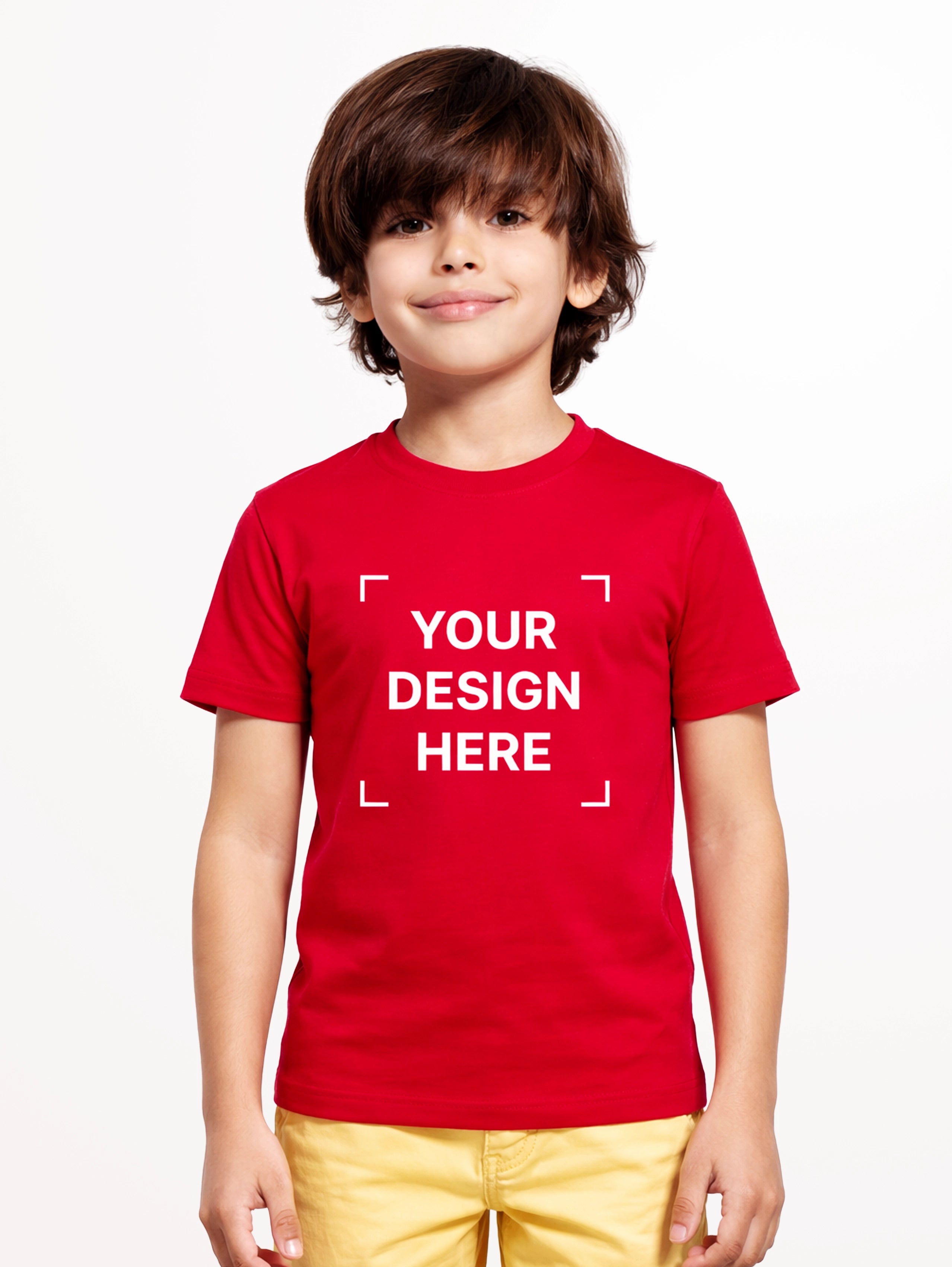 Junior's Core Cotton T-Shirt - Red