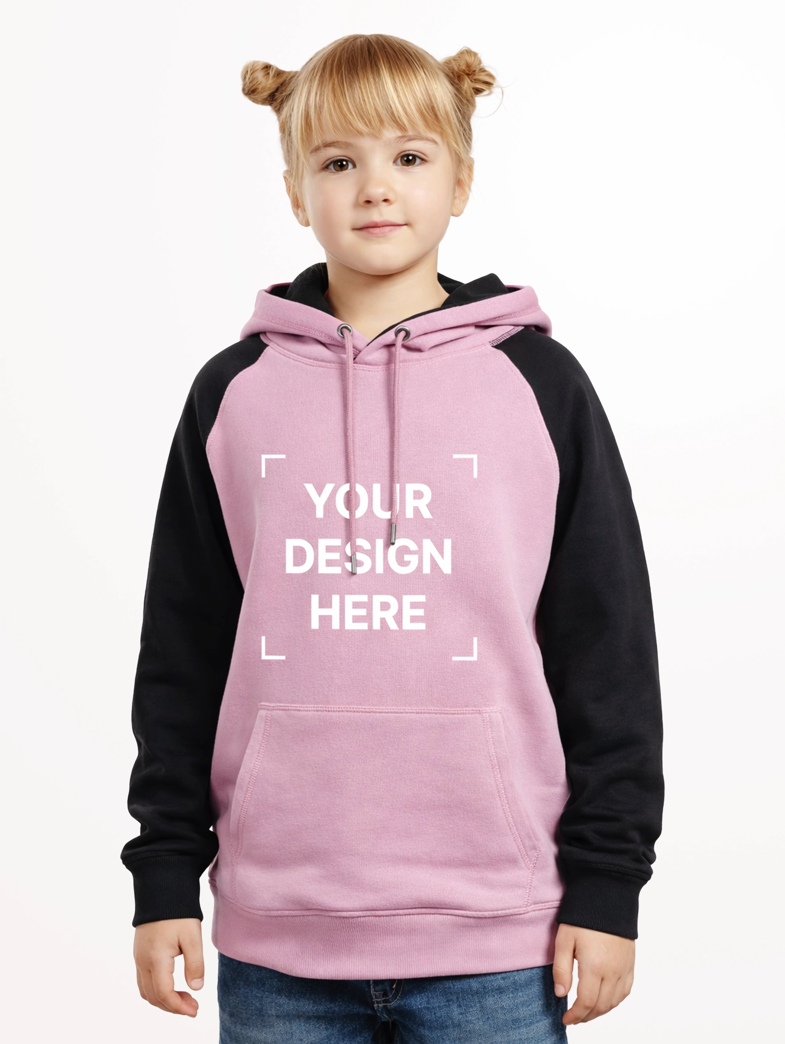 Junior's Raglan Sleeve Blend Oversized Pullover Hoodie - Woodrose