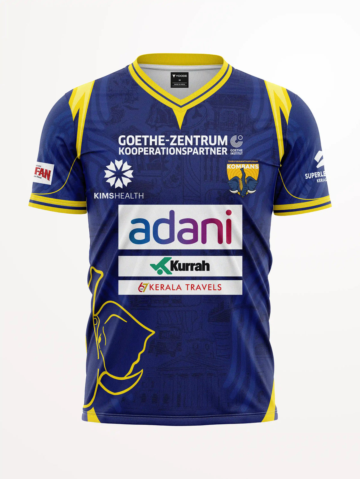 Kombans Blue Home Jersey