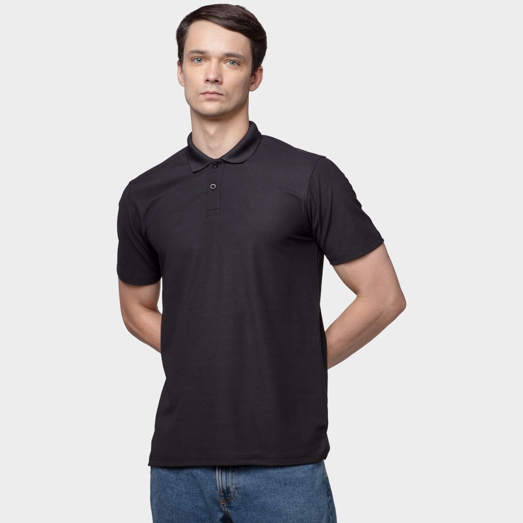 Men's Performance Polo - Black