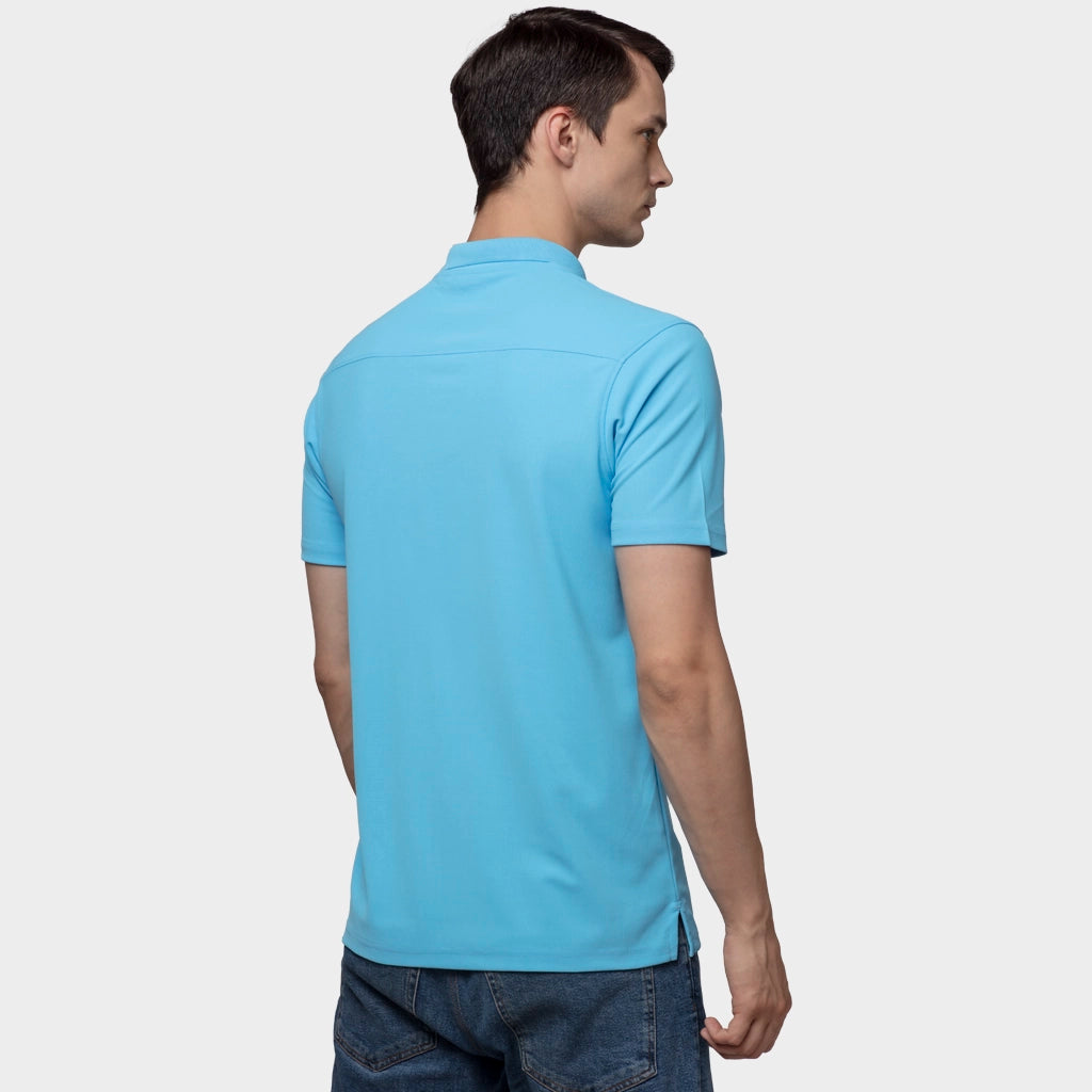 Men's Performance Polo - Sky Blue