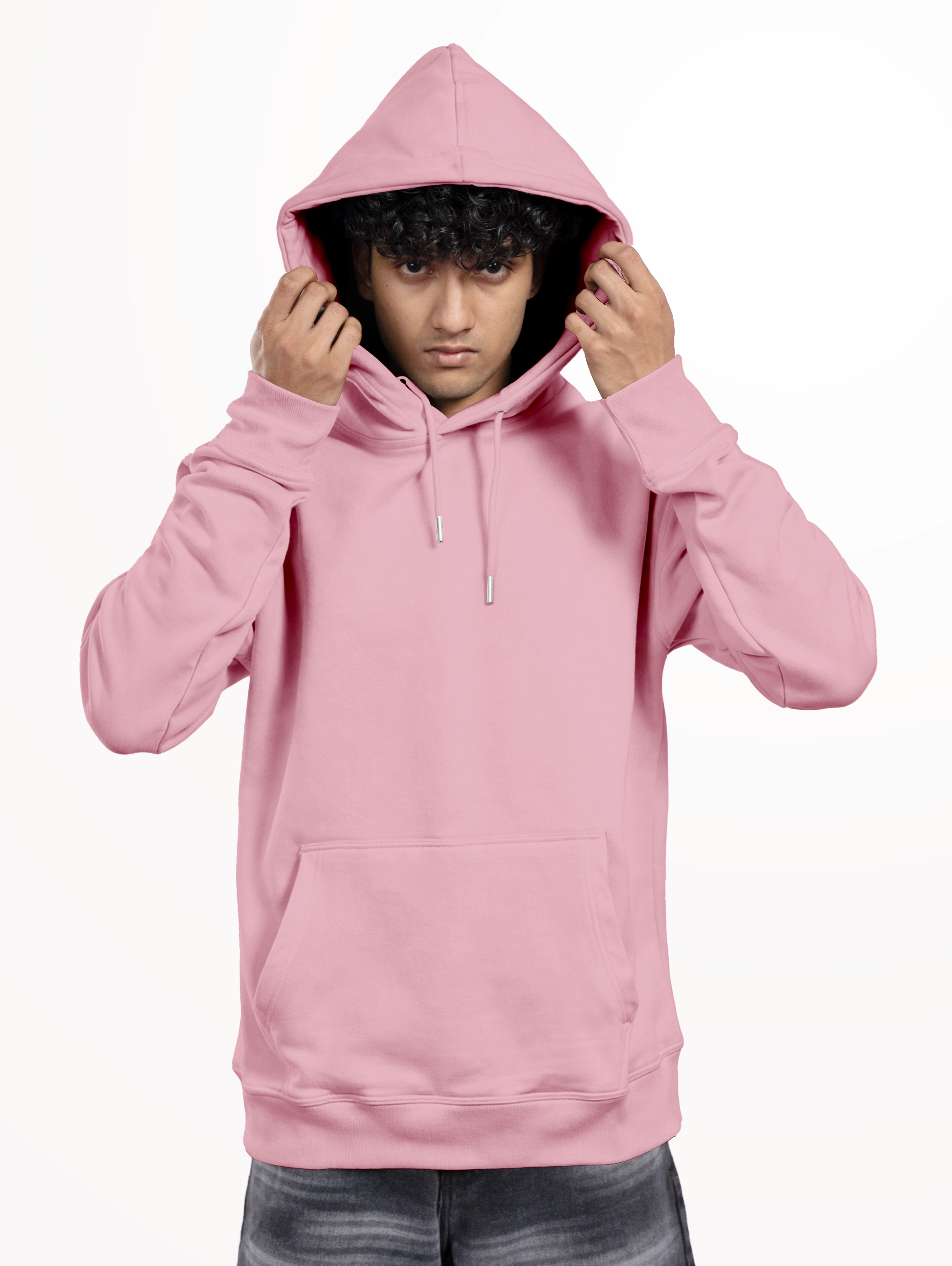 Men's Blend Pullover Hoodie - Woodrose